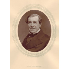 Portrait Photograph of Thesiger, Head and Shoulders, oval, by Lock & Whitfield.