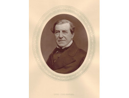 Portrait Photograph of Thesiger, Head and Shoulders, oval, by Lock & Whitfield.