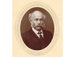 Portrait Photograph of Bazalgette, Head and Shoulders, oval,  by Lock and Whitfield.