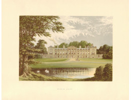 View of  the Country House, Woburn Abbey.