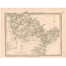 Map. Denbighshire.