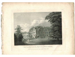 View of the Country House, North Court House, Seat of Richard Bull.