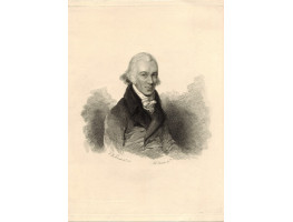 Engraved Portrait of Pearson, Half Length, after W.M. Bennett [1778-1858] by W.C Edwards.