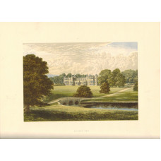 View of  the Country House, Audley End.