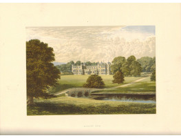 View of  the Country House, Audley End.