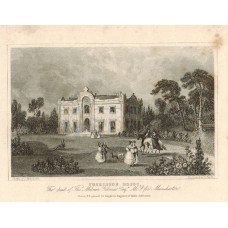 View of  the Country House, Theberton House, by D. Buckle after J. Marchant,