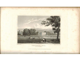 View of  the Country House, Prestwold Hall the Seat of Charles James Packe after J.P. Neale by J. C. Varrall