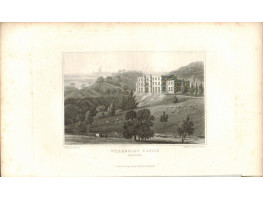 View of  the Country House, Willersley Castle the Seat of Richard Arkwright after J.P. Neale by Miss F. Byrne.