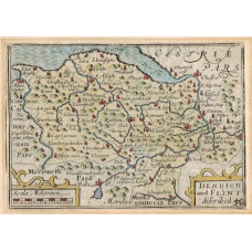 Denbigh and Flint Described. Miniature map