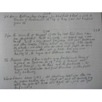 Diary of Jacob Bee of Durham. 1681-1707.
