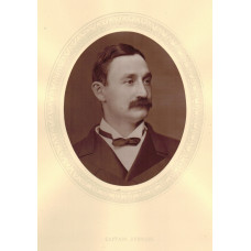 Portrait Photograph of Burnaby, Head and Shoulders, oval, by Lock and Whitfield.