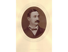 Portrait Photograph of Burnaby, Head and Shoulders, oval, by Lock and Whitfield.
