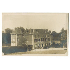 The Manor House, Burnford, with motor car by front door.