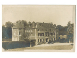 The Manor House, Burnford, with motor car by front door.