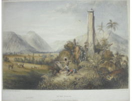 'Pure-Piapa A Remarkable Basaltic Column in Guiana' by Paul Gauci [fl. 1834-1866].