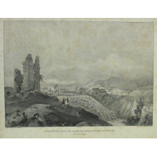 'St Sauveur, pris de l'Ancien Hermitage St Pierre. Hautes Pyrenees No. 34' Lithographed by Gihaut freres.