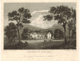 View of  the Country House,  [Hardwick Hall] Seat of Lord Hill after F. Calvert by T. Radclyffe.