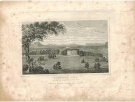 View of  the Country House, Longford Hall, Seat of Ralph Leek after F. Calvert by J. Shury.