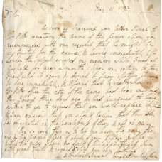 AUTOGRAPH LETTER SIGNED, 'Nugent Buckingham' 11 May 1792, concerning an appointment to the Excise,