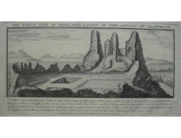 'North View of Morlashe Castle  in the County of Glamorgan' by S. & N. Buck.