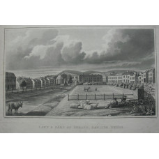 "Lawn & Part of Strand Dawlish Devon" Buildings, cattle, sheep and shepherd, after J.E. Chapman by W. Read