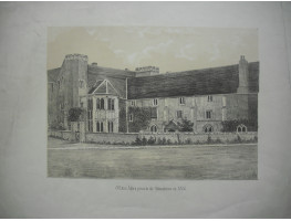 'Walton Abbey prior to the Alterations in 1857'