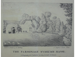 'The Parsonage St Columb Major' by John Liddell.