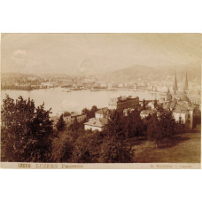 '12656 Luzern Panorama' by Giorgio Sommer [1834-1914].