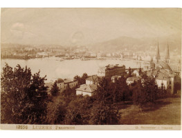 '12656 Luzern Panorama' by Giorgio Sommer [1834-1914].