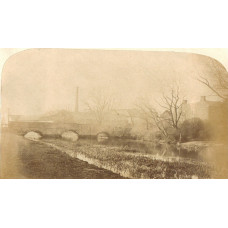 Photograph of the Packhorse Bridge at Olney.