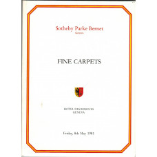 Fine Carpets. 8 May 1981.