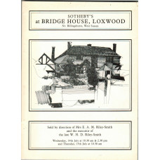 Bridge House, Loxwood by direction of Mrs Riley-Smith. 14 & 15 July 1982.