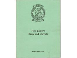 Fine Eastern Rugs and Carpets. 13 January 1975.
