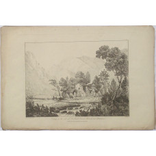 "Cottage in the vale of Newlands between Keswick and Buttermere" by W.F. Wells.