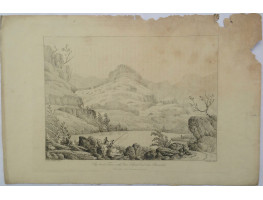 "Stye-head Tarn, with Aron, or Great-End, above Borrowdale" by W.F. Wells.