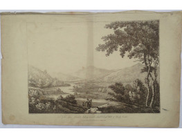 "View of the Lune Lonsdale looking towards Ingleborough Hill & Hornby Castle " by W.F. Wells