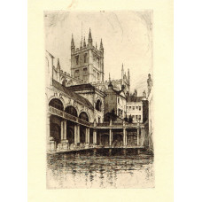 Bath Abbey and Roman Baths.