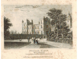 View of  the Country House, Drayton Manor, Seat of Sir Robert Peel, after T.H. Shepherd by H. Bond.