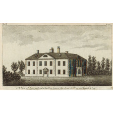 View of  the Country House, Greenstead Hall, Seat of David Rebotier.