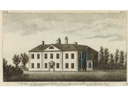 View of  the Country House, Greenstead Hall, Seat of David Rebotier.
