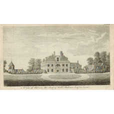 View of  the Country House, A View of Auberies, Seat of Robt. Andrews, Esq.