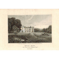 View of  the Country House, Hyde Hall. Seat of Sir T. Williams. After J. Grieg by J. Barnett.