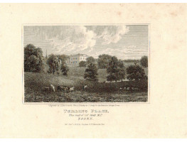 View of  the Country House, Terling Place Seat of Col. Strutt After J. Grieg by T. Hawkesworth.