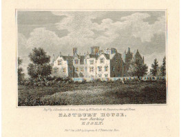 View of  the Country House, Eastbury House, near Barking. After W. Deeble by J. Hawksworth.