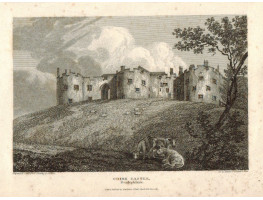 View of  the Country House, Chirk Castle, after J.P.Neale by Stewart.