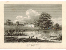 View of  the Country House, Lediard Tregoze Seat of  Lord Bolingbroke after F. Nash by J. Smith.