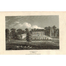 View of  the Country House, Gothurst, The Seat of Miss Wright By and after J. Storer.