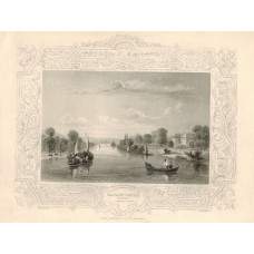 "Fawley Court Henley" with decorative border,after W. Tombleson, by H. Winkles.