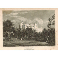 View of  the Country House, Belvoir Castle after F. Stockdale by Matthews.