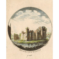 'Beverston Castle', a roundel, after B. Ralph by J. Ryland.